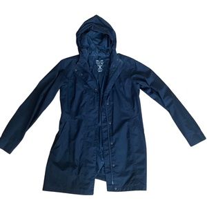 Mountain hardwear black rain jacket size medium